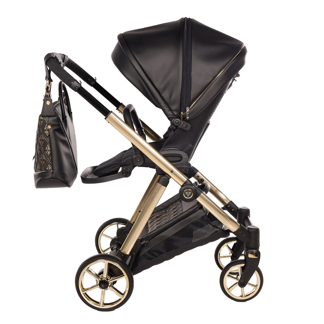 Junama Ellegante Art Deco 2 in 1 Black