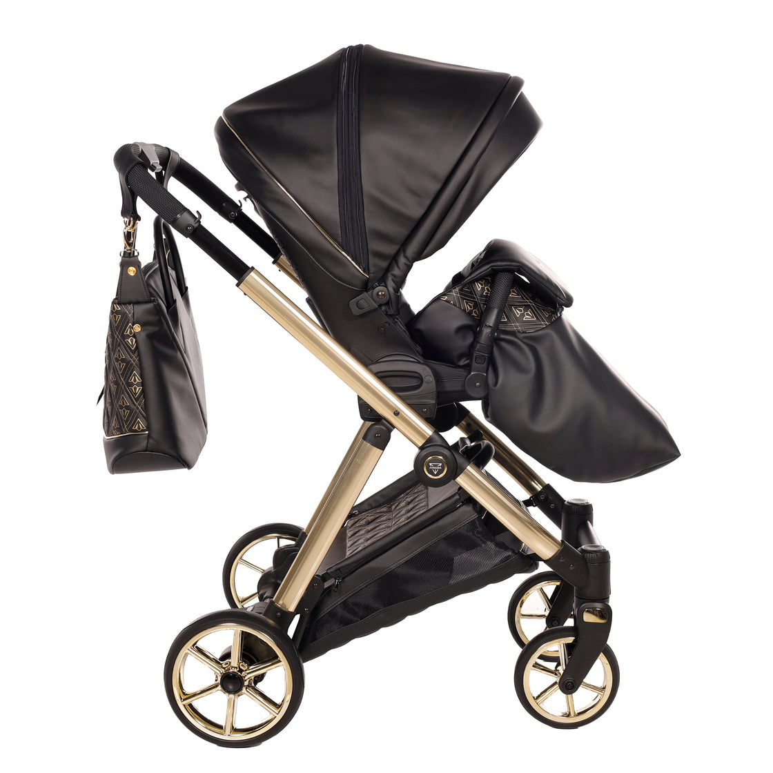 Junama Ellegante Art Deco 2 in 1 Black