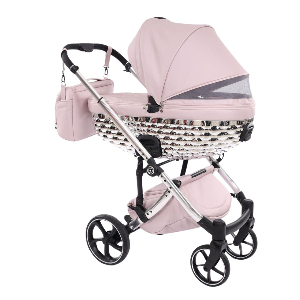 Antes Baby 2 in 1 Bubble Rosa/Silver Nav. Glossy Telaio Silver