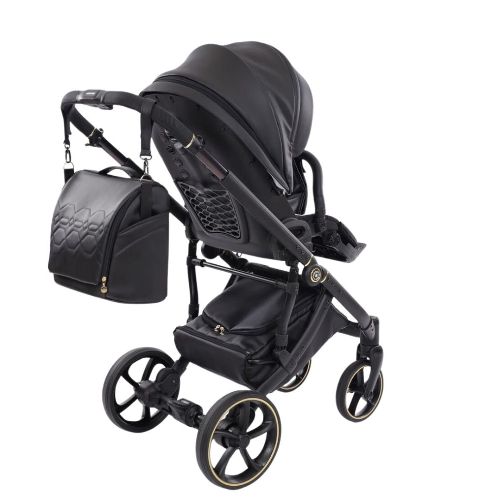 Trio Antes Baby Bubble Black/Gold Nav. Satin Telaio Black