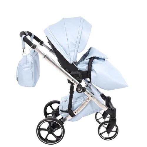 Antes Baby 2 in 1 Bubble Azzurro/Silver Nav. Glossy Telaio Silver