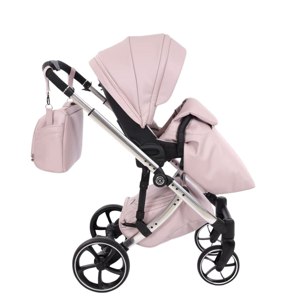 Antes Baby 2 in 1 Bubble Rosa/Silver Nav. Glossy Telaio Silver
