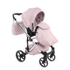 Antes Baby 2 in 1 Bubble Rosa/Silver Nav. Glossy Telaio Silver