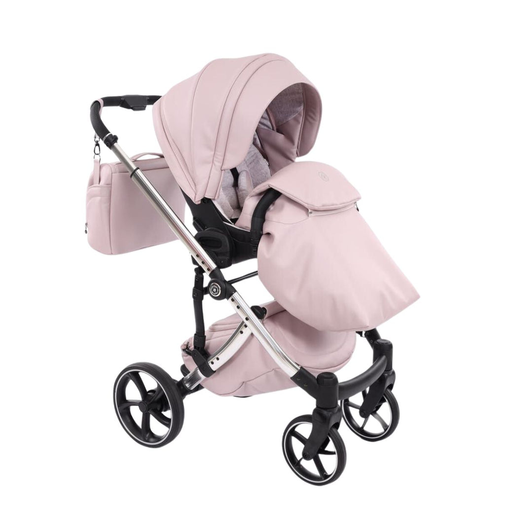 Trio Antes Baby Bubble Rosa/Silver Nav. Glossy Telaio Silver