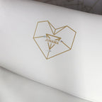 Trio Diamond Heart Collection V3 3 in 1 Ecopelle White/Gold Telaio Bianco
