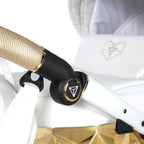 Trio Diamond Heart Collection V3 3 in 1 Ecopelle White/Gold Telaio Bianco