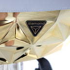 Trio Diamond Heart Collection V3 3 in 1 Ecopelle White/Gold Telaio Bianco