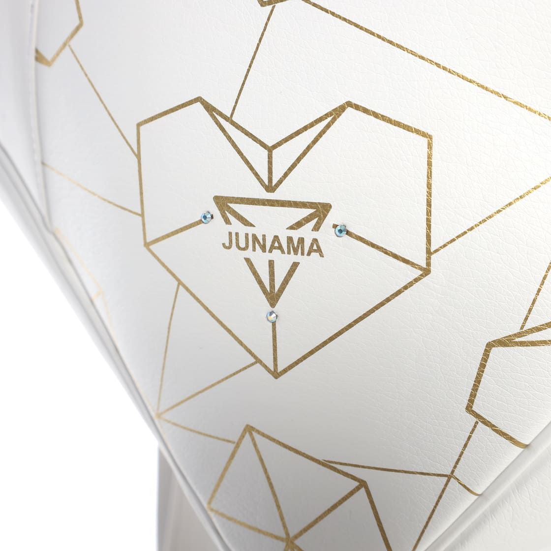 Trio Diamond Heart Collection V3 3 in 1 Ecopelle White/Gold Telaio Bianco