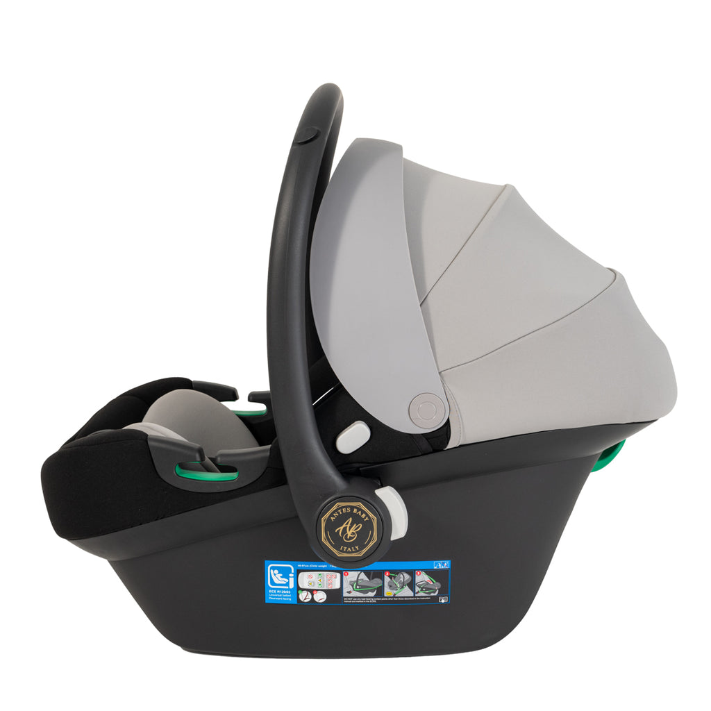 Trio Antes Baby Bubble Total Grey Telaio Silver