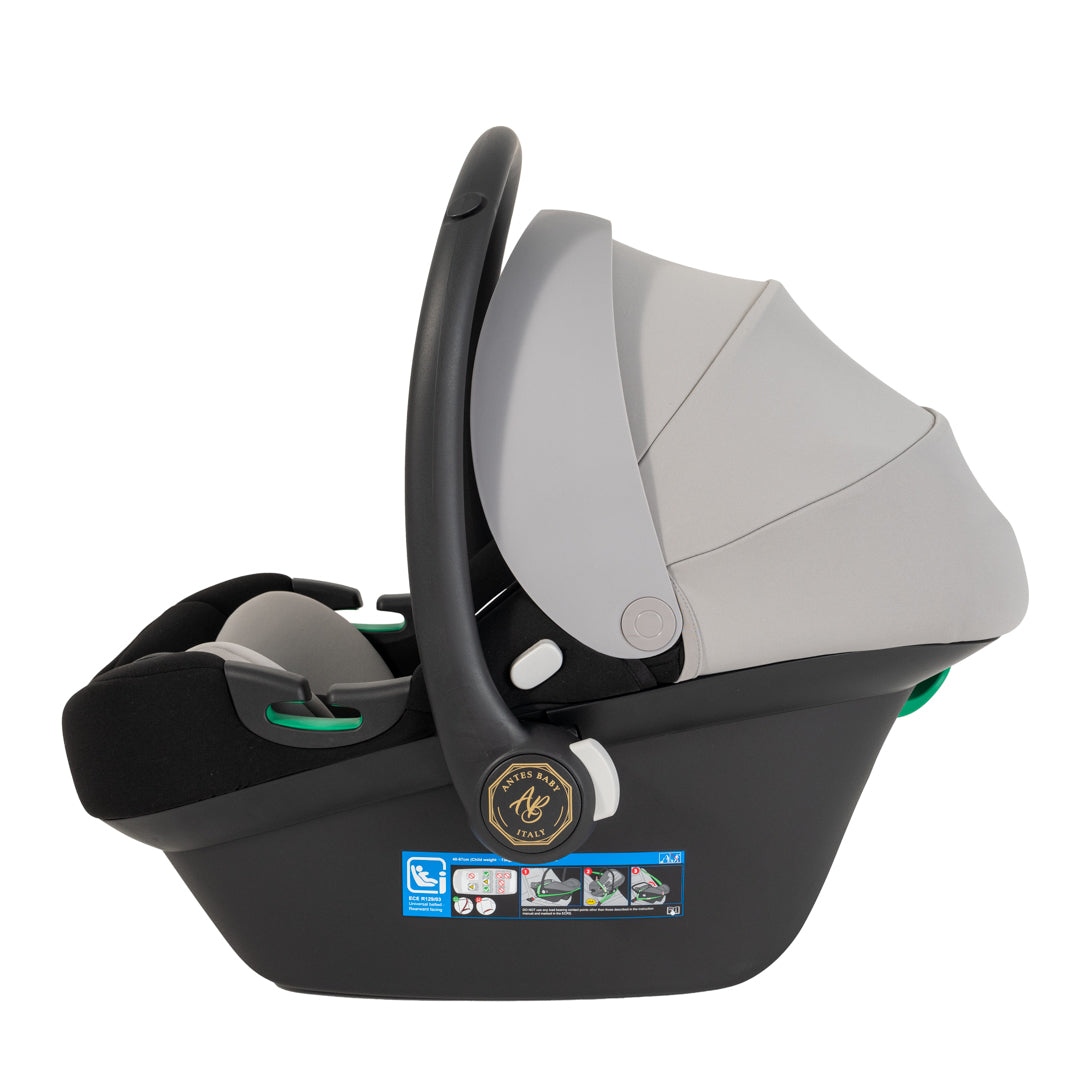 Trio Antes Baby Bubble Total Grey Telaio Silver