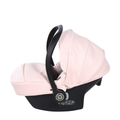 Seggiolino Auto Junama Fluo V3 in Ecopelle Rosa/Cromato