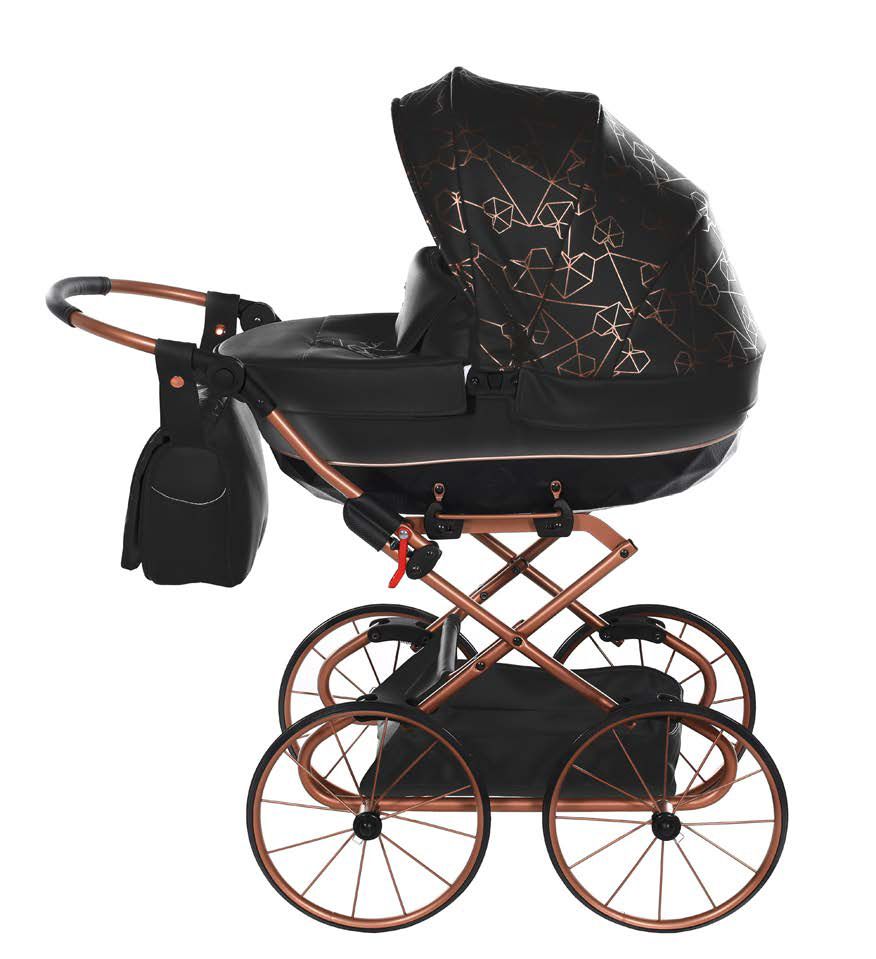 Junama Heart Mini Classic Nero/Rosegold