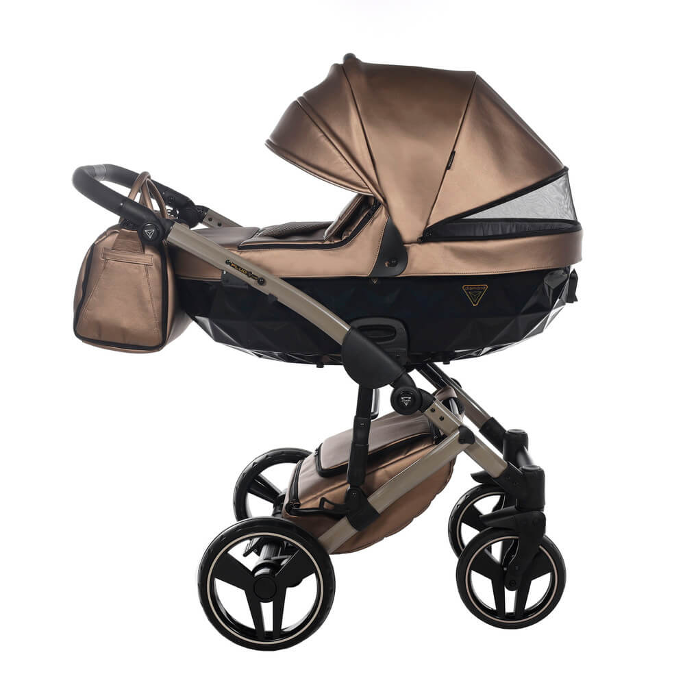 Diamond Fluo 3 in 1 Pelle Bronze Navicella Nera Telaio Fango