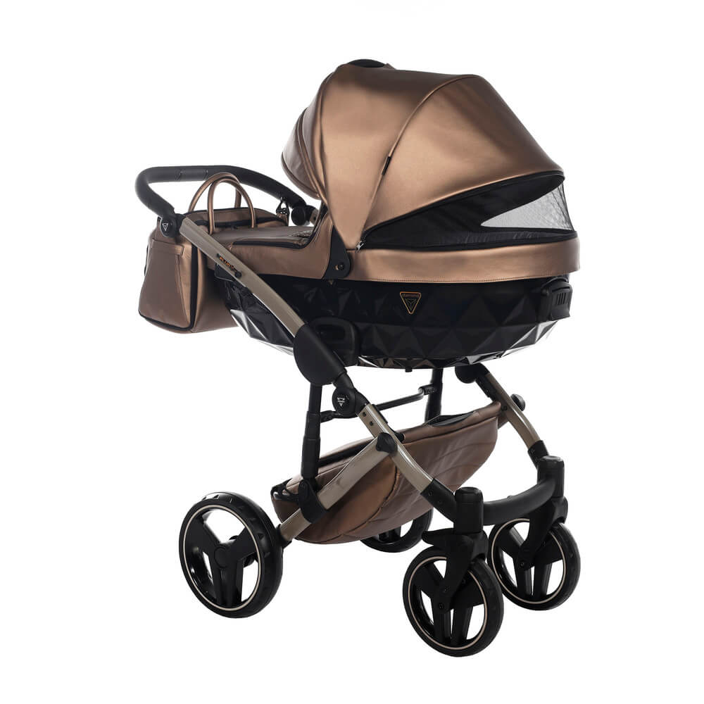 Diamond Fluo 3 in 1 Pelle Bronze Navicella Nera Telaio Fango