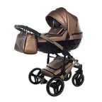 Diamond Fluo 3 in 1 Pelle Bronze Navicella Nera Telaio Fango