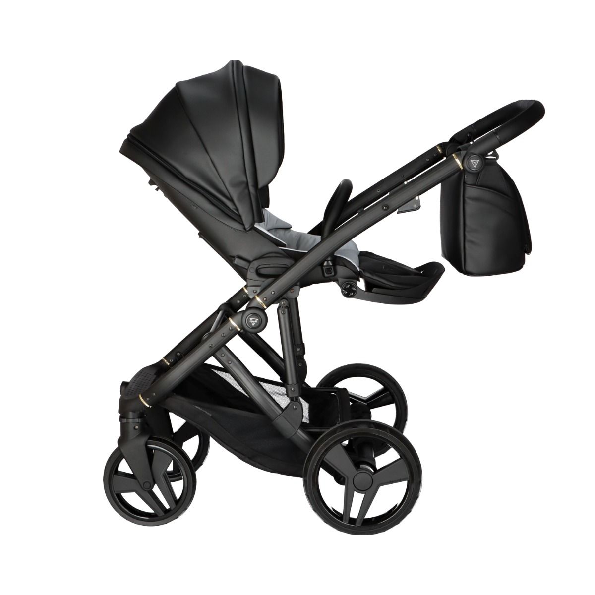 Trio Junama Classic Ecopelle Total Black
