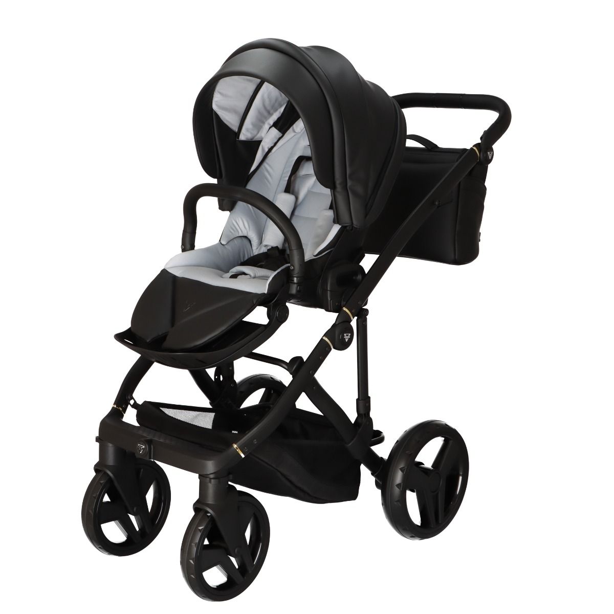 Trio Junama Classic Ecopelle Total Black